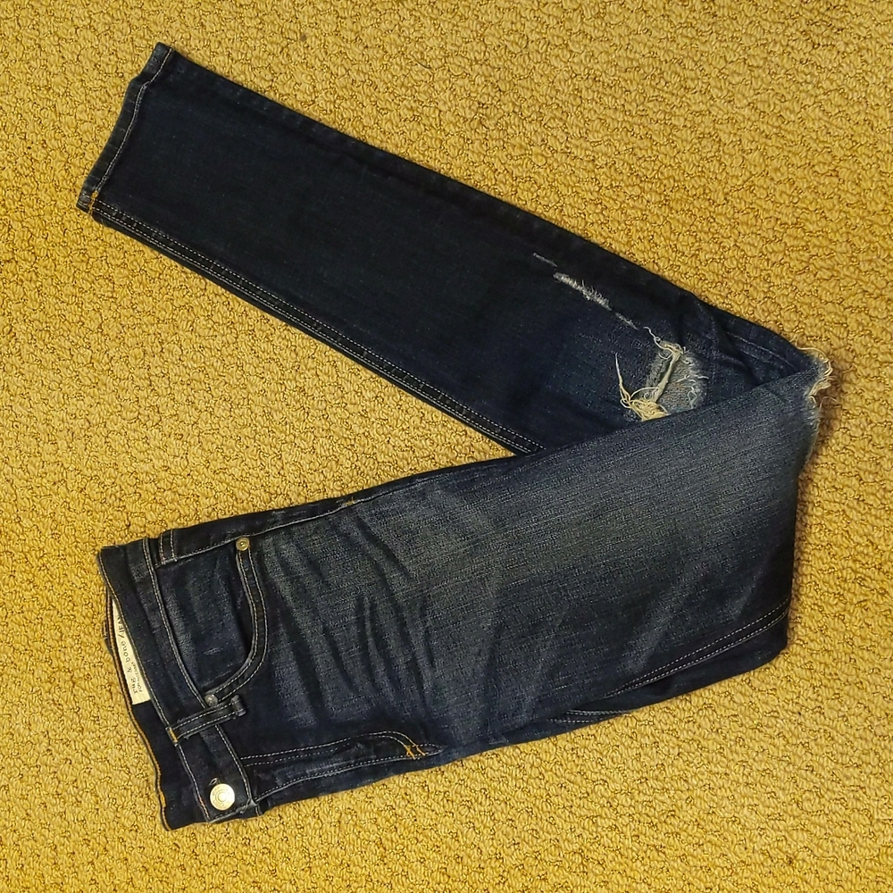 rag & bone ripped skinny jeans